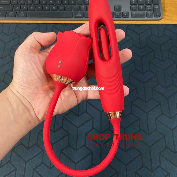 Khám Phá Đỉnh Cao Cùng Hoa Hồng Rung Hút Đa Năng Sextoy Đa Năng