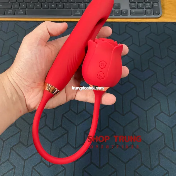 Khám Phá Đỉnh Cao Cùng Hoa Hồng Rung Hút Đa Năng Sextoy Đa Năng