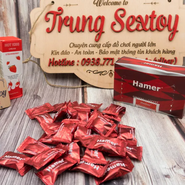 Kẹo Hamer chính hãng khiến chàng trở nên phong độ hơn