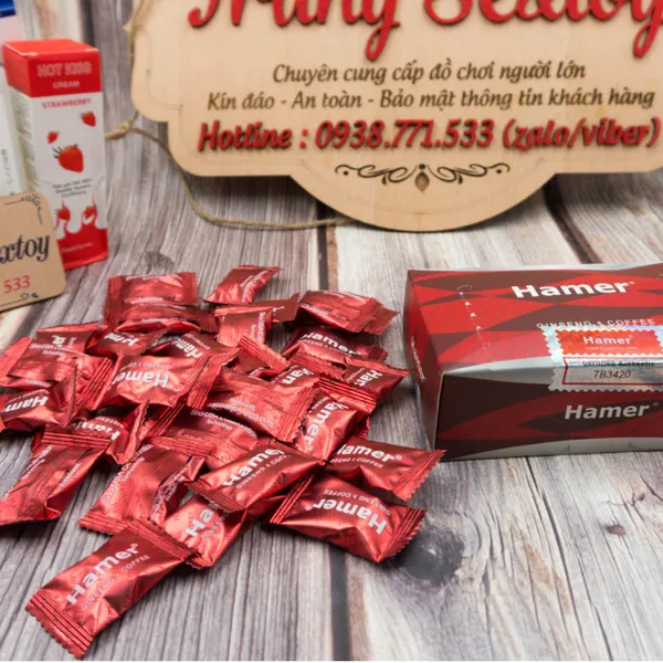 Kẹo Hamer chính hãng khiến chàng trở nên phong độ hơn