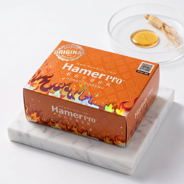 Kẹo Sâm Hamer Pro 66F86K Vị Mật Ong Tăng Cường Sinh Lý Nam Hộp 33 Viên