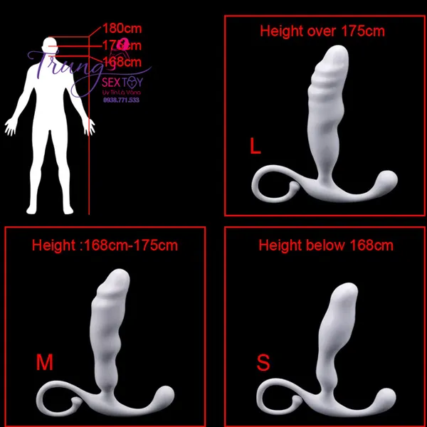 Sextoy Cầm Tay Không Rung Kích Thích Hậu Môn Cực Đã