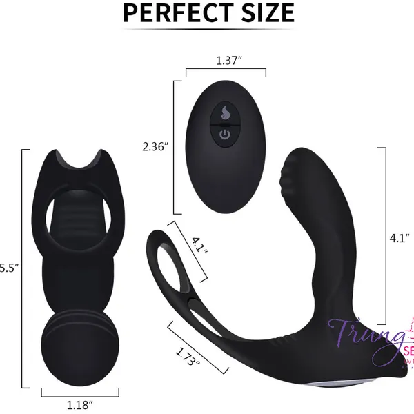 Máy rung massage tuyến tiền liệt 3 trong 1