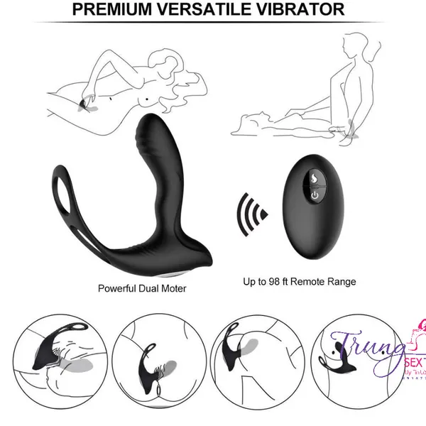 Máy rung massage tuyến tiền liệt 3 trong 1
