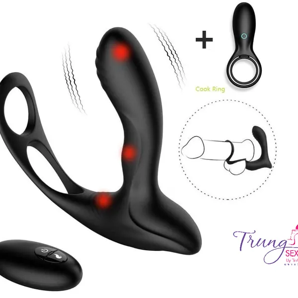 Máy rung massage tuyến tiền liệt 3 trong 1