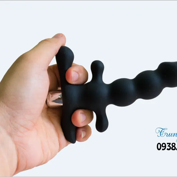 Kích Thích Hậu Môn Cầm Tay Có Rung  BLACK MON