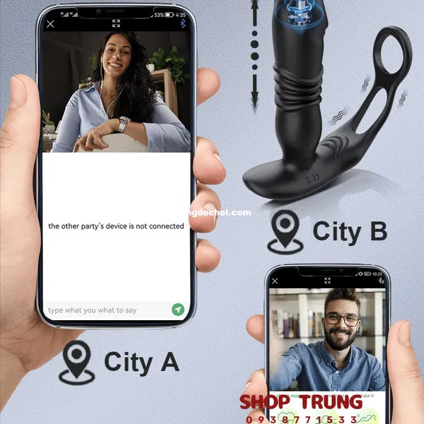 Kích Thích Hậu Môn Điều Khiển Bằng App Love Spouse
