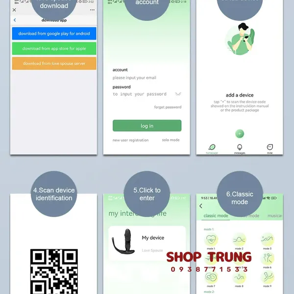 Kích Thích Hậu Môn Điều Khiển Bằng App Love Spouse