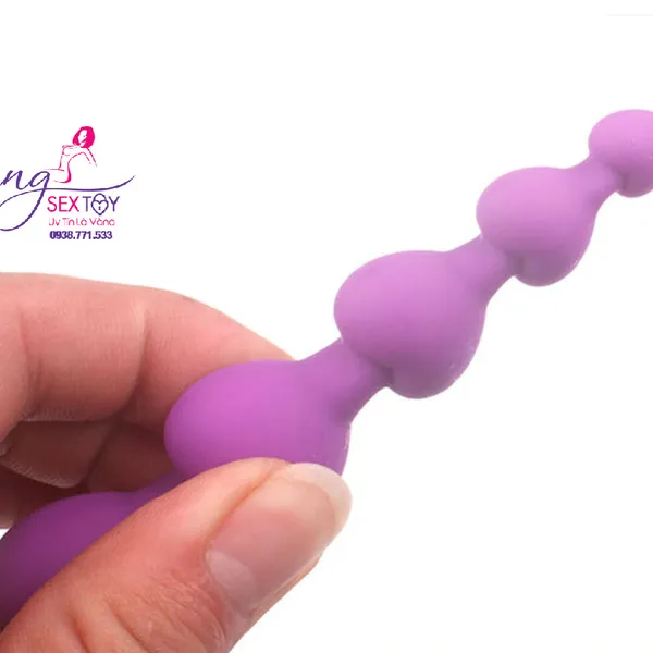Chuỗi Hạt Trái Tim Kích Thích Hậu Môn Sướng Phê Tê Tái