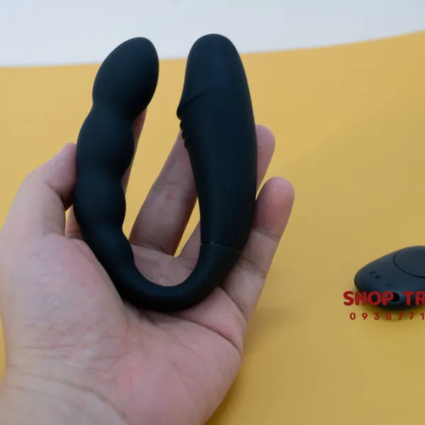 Kích thích hậu môn điều khiển từ xa hình chữ U 