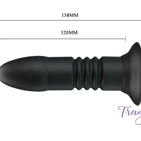 Kích thích hậu môn Magic Fingers điều khiển từ xa rung và thụt cực mạnh