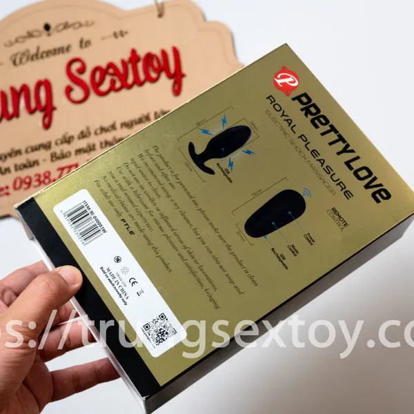 Kích thích hậu môn Pretty love Kelly rung siêu mạnh điều khiển từ xa