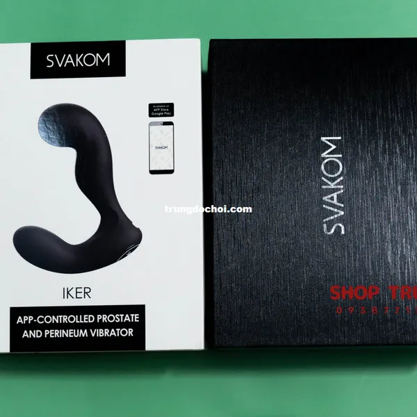 Trải nghiệm với dụng cụ massage hậu môn Svakom Iker