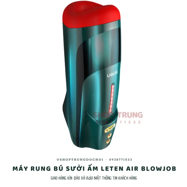 Air Blowjob Leten - Trải nghiệm số 1 với máy bú mút có nhiệt 