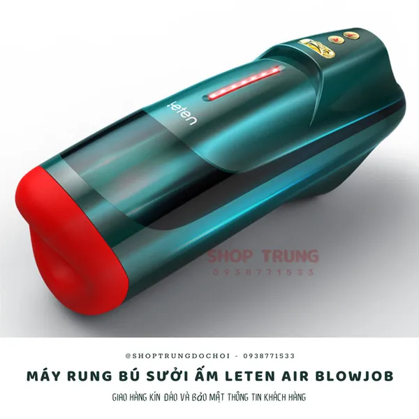 Air Blowjob Leten - Trải nghiệm số 1 với máy bú mút có nhiệt 