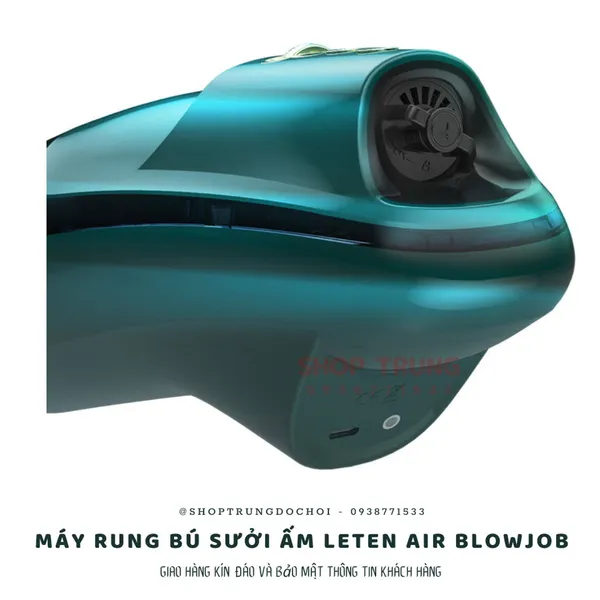 Air Blowjob Leten - Trải nghiệm số 1 với máy bú mút có nhiệt 