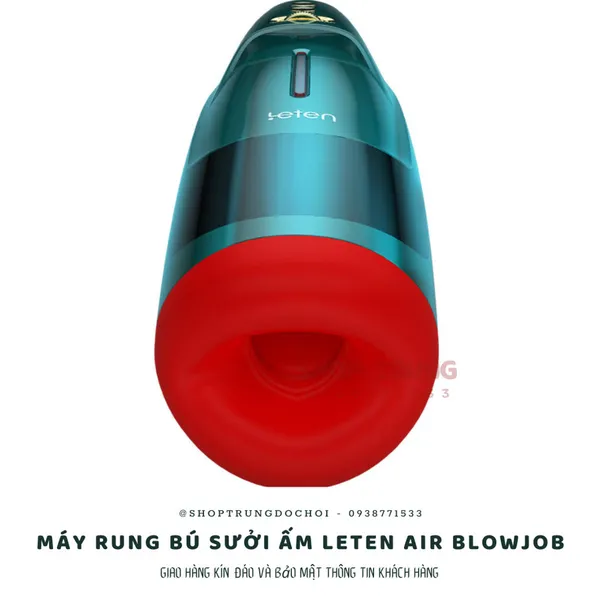 Air Blowjob Leten - Trải nghiệm số 1 với máy bú mút có nhiệt 