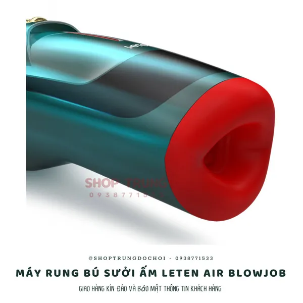 Air Blowjob Leten - Trải nghiệm số 1 với máy bú mút có nhiệt 