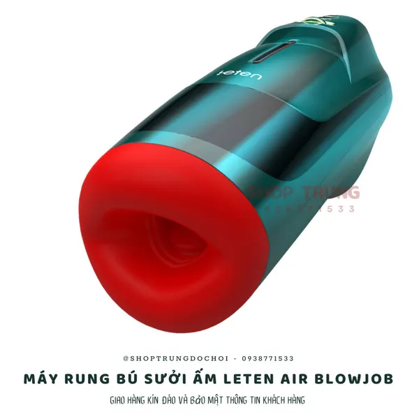 Air Blowjob Leten - Trải nghiệm số 1 với máy bú mút có nhiệt 