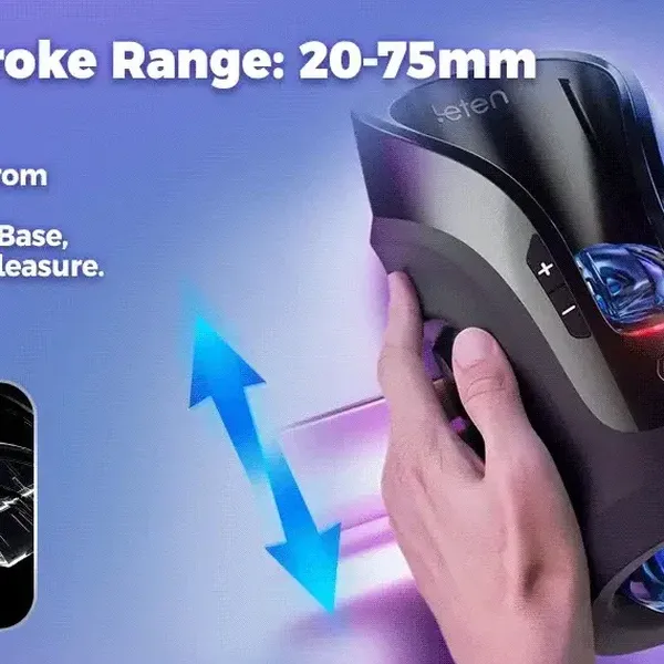 Máy Thủ Dâm Leten Cannon King Mini Công Nghệ Piston 600 Nhịp/Phút