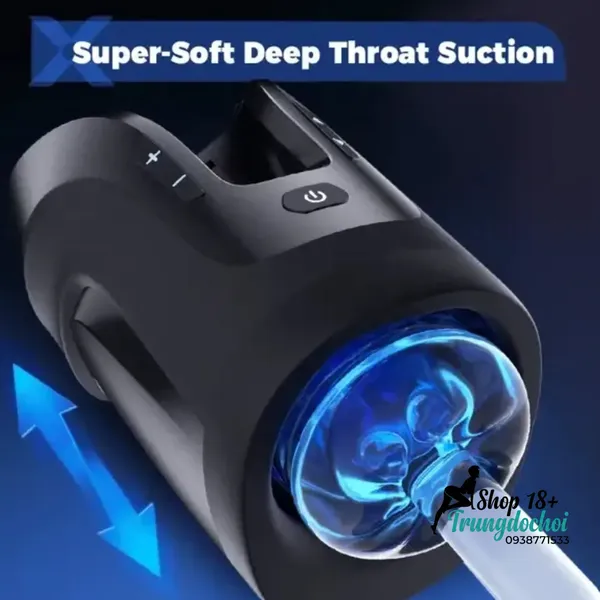 Máy Thủ Dâm Leten Cannon King Mini Công Nghệ Piston 600 Nhịp/Phút