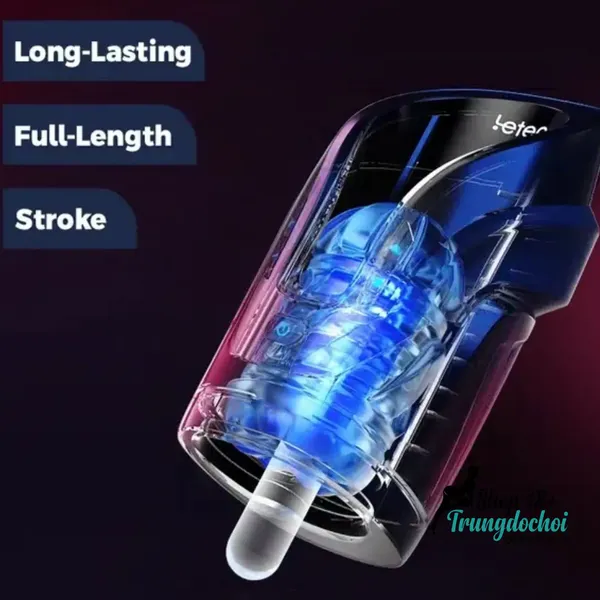 Máy Thủ Dâm Leten Cannon King Mini Công Nghệ Piston 600 Nhịp/Phút