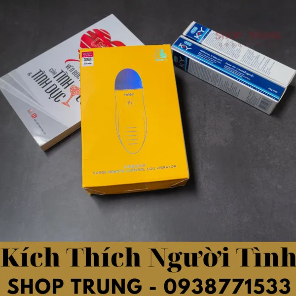 Trứng Rung Tình Yêu Điều Khiển Từ Xa Leten Surge Hàng Chính Hãng