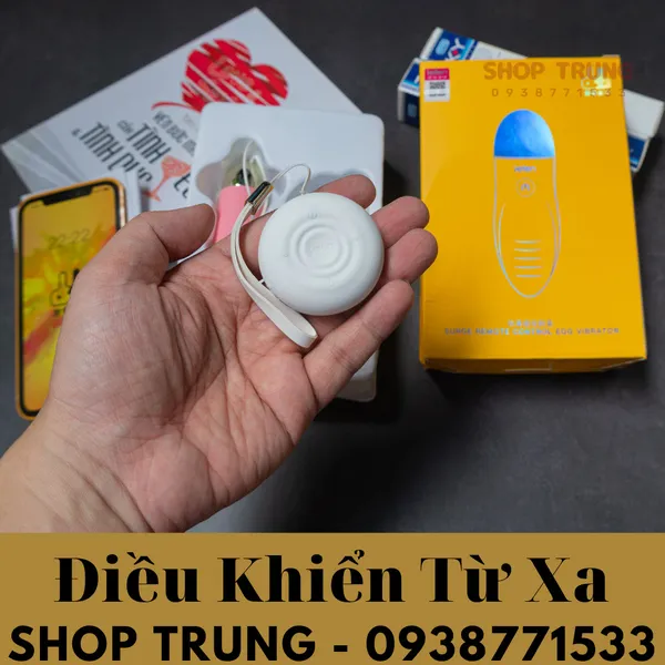 Trứng Rung Tình Yêu Điều Khiển Từ Xa Leten Surge Hàng Chính Hãng