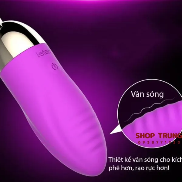 Trứng Rung Tình Yêu Điều Khiển Từ Xa Leten Surge Hàng Chính Hãng