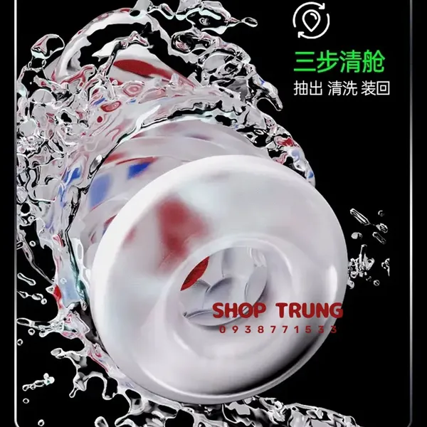 Máy thủ dâm Leten Zero Gravity Công Nghệ Piston Piston 550 SPM & Sưởi Ấm