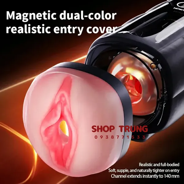 Máy thủ dâm Leten Zero Gravity Công Nghệ Piston Piston 550 SPM & Sưởi Ấm