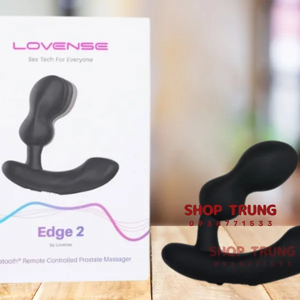 Lovense Edge 2 Máy Rung Hậu Môn Chạm Đỉnh Khoái Cảm