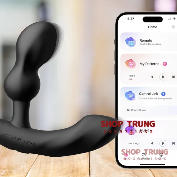Lovense Edge 2 Máy Rung Hậu Môn Chạm Đỉnh Khoái Cảm