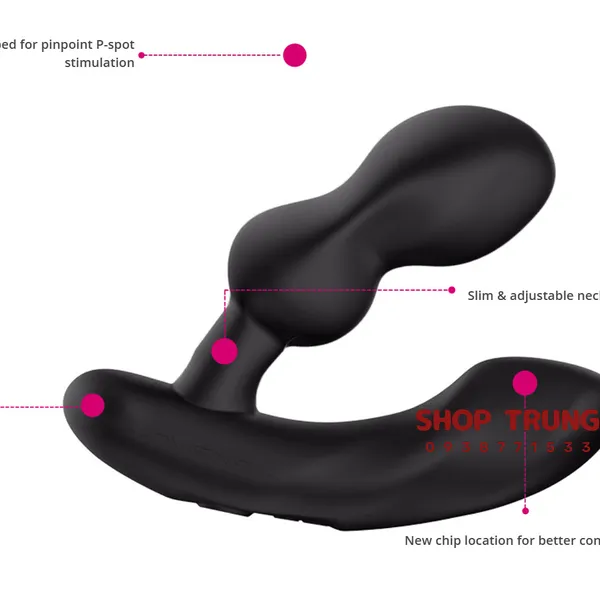 Lovense Edge 2 Máy Rung Hậu Môn Chạm Đỉnh Khoái Cảm