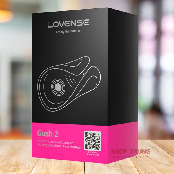 Vòng Đeo Dương Vật Lovense Gush 2 Điều Khiển Bằng App