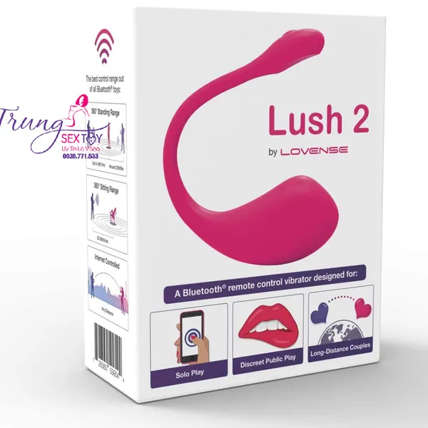 Trải nghiệm mới với trứng rung cao cấp Lovense Lush 2 