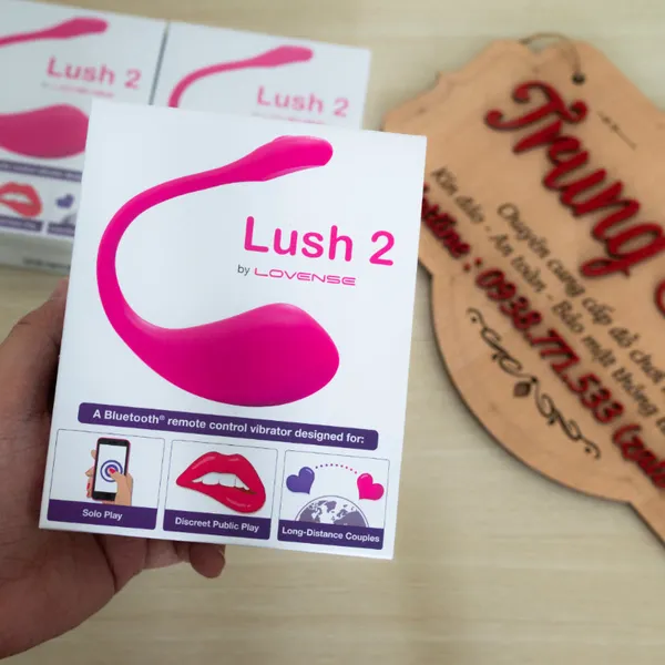 Trải nghiệm mới với trứng rung cao cấp Lovense Lush 2 