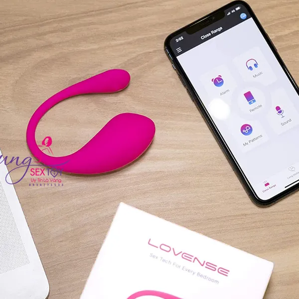 Trứng Rung Lush 3 Lovense Điều Khiển Bằng App Trên Phone