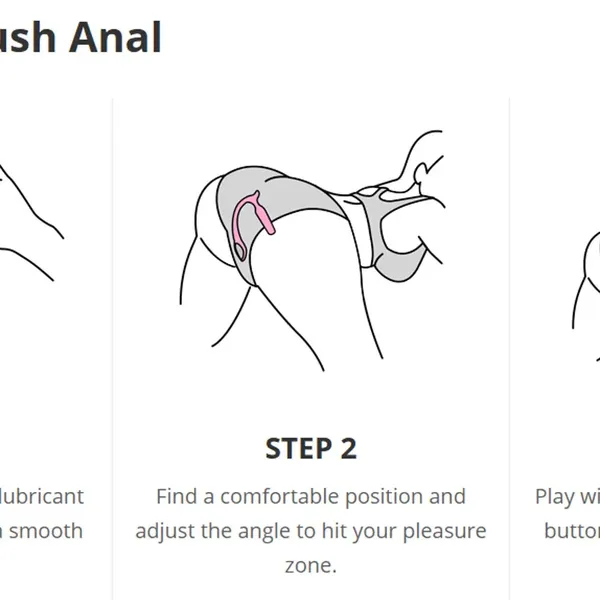 Lovense Lush Anal Plug Hậu Môn Rung Điều Khiển App Dành Cho Người Mới Bắt Đầu