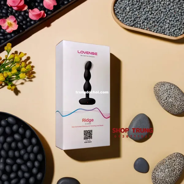 Lovense Ridge Máy Rung Hậu Môn Hàng Cao Cấp
