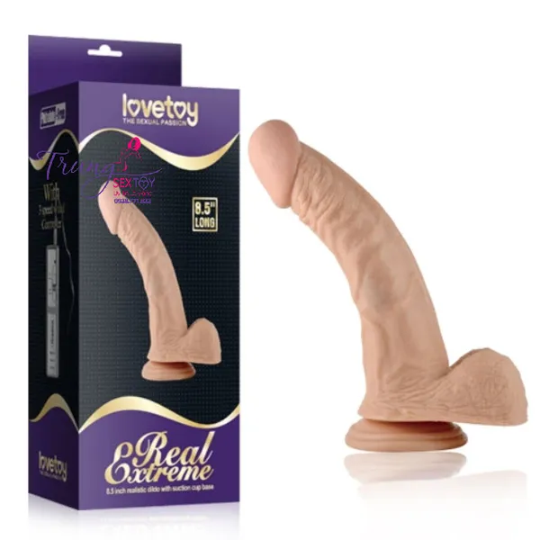 Dương vật giả Lovetoy 8.5 inch cong cao cấp tuyệt đỉnh