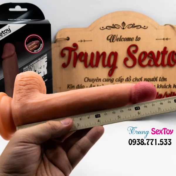 Dương vật giả Lovetoy 8 inch Nature Cock sứ giả của tình yêu