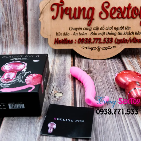 Lưỡi rung Rolling Fun 2 cuốn hút từ ánh nhìn đầu tiên