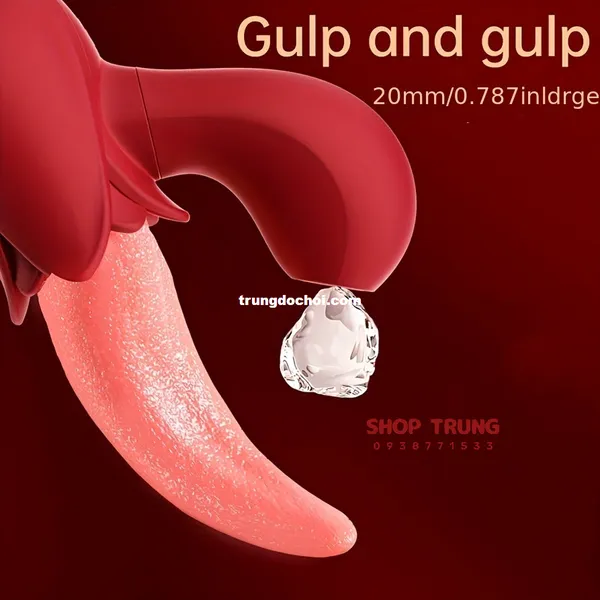 Lưỡi Rung Bú Mút 10 Chế Độ Kích Thích Điểm G