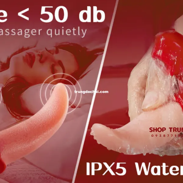 Lưỡi Rung Bú Mút 10 Chế Độ Kích Thích Điểm G