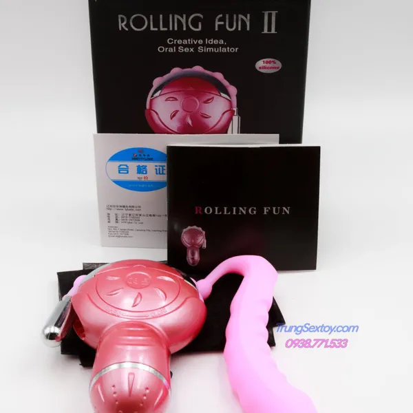 Lưỡi rung Rolling Fun 2 cuốn hút từ ánh nhìn đầu tiên