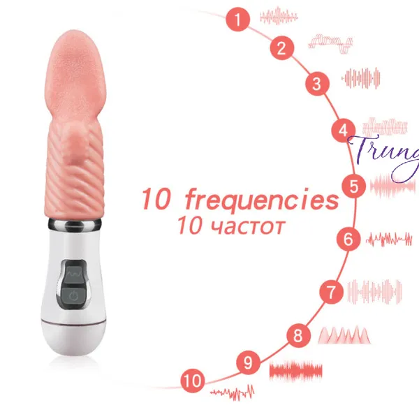 Tongue Mini - Lưỡi Rung Liếm Âm Đạo 10 Chế Độ