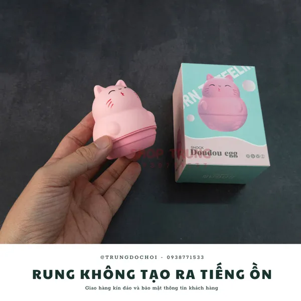 Lưỡi rung mini bé mèo 10 chế cực phê