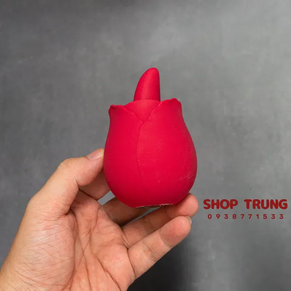 Máy rung hoa hồng Omysky kích thước điểm G cực phê 