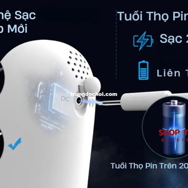 Máy Bú Mút Dương Vật LCD 9 Chế Độ Rung và Hút